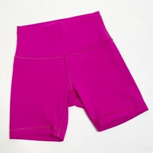 Lululemon Wunder Train High Rise Short 6” Ripened Raspberry